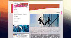 Desktop Screenshot of grupolimpiezasfuenlabrada.com